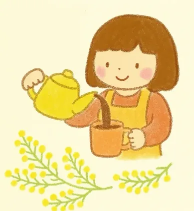 おれんじミモザ